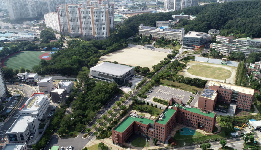 북일고등학교 캠퍼스 전경